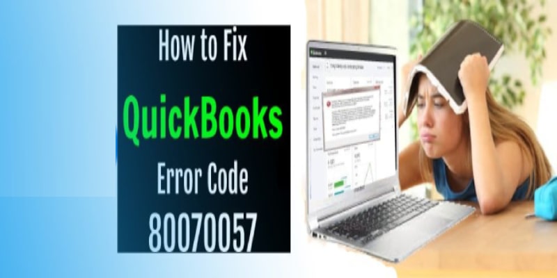 QuickBooks Error 80070057