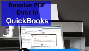 QuickBooks PDF Error