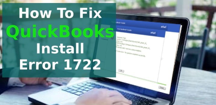 QuickBooks Error 1722