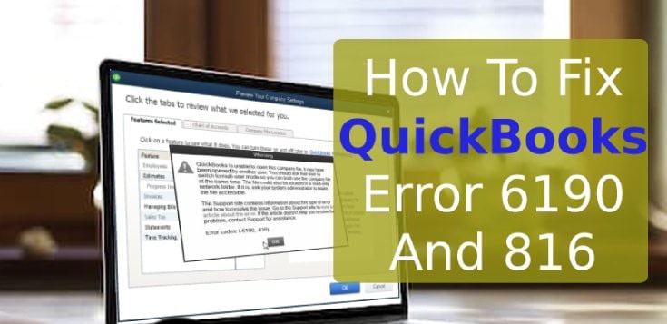 QuickBooks Error 6190 And 816
