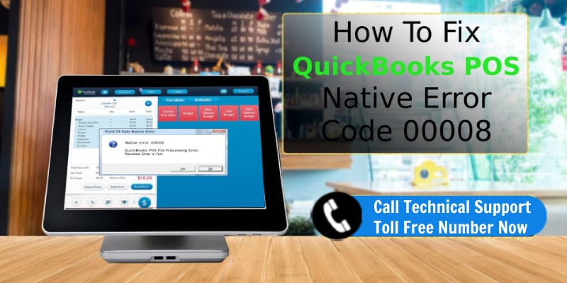 QuickBooks POS Error 00008