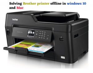 Solving Brother printer offline in windows 10 and Mac