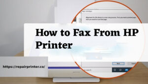 How to Fax From HP Printer