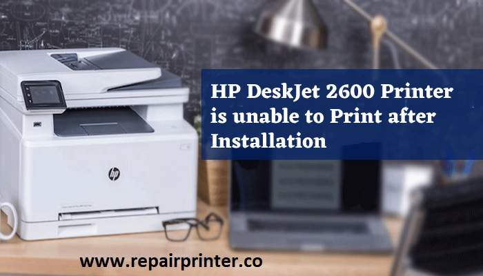 HP DeskJet 2600 printer