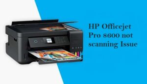 HP Officejet Pro 8600 not scanning Issue