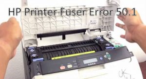 HP Printer Fuser Error 50.1