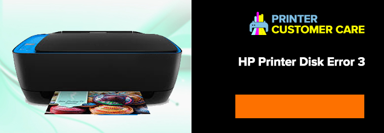 HP Printer Disk Error 3