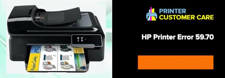 HP Printer Error 59.70