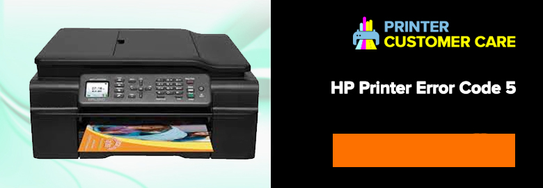 HP Printer Error Code 5