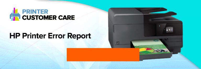 How To Fix Hp Printer Error Report Hp Printer Technical Error Support 9898