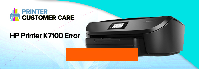 HP Printer K7100 Error