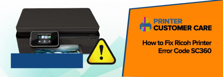 How to Fix Ricoh Printer Error Code SC360 ! Error SC360 on Ricoh Printer