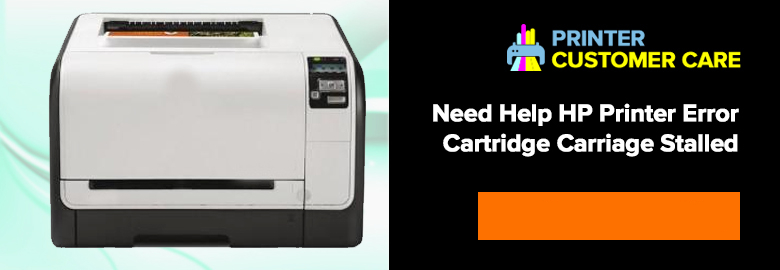 HP Printer Error Cartridge Carriage Stalled