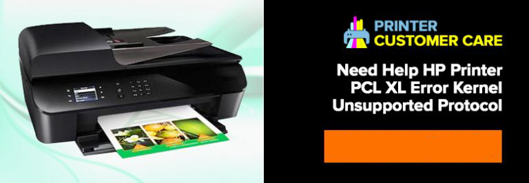 How to Fix HP Printer PCL XL Error Kernel Unsupported Protocol