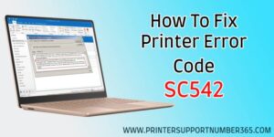 How to Fix Ricoh Printer Error SC542