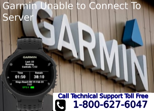 Garmin Unable to Connect To Server