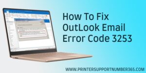 OutLook Error Code 3253