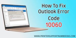 Outlook Error Code 10060